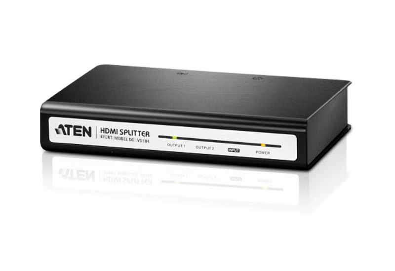 ATEN VS184 - Video splitter - Zwart