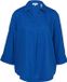 s.Oliver Chemisier Femme Bleu Lin Viscose Coupe Droite 34