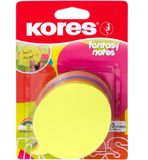 Kores memoblok notes tekstballon "SPEAK" 70x70mm 250vel in 5 kleuren N48707