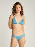 Calvin Klein Underwear Calvin Klein Dames Badpak - Adriatic Blue - Mouwloos - V-hals - Effen - Polyamide/Elastaan - XS