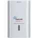 Papernet Defend Tech - Antibacteriële dispenser voor interfold toiletpapier (416147), in gerecycled en antibacterieel plastic, maximale capaciteit 2,5 packs / clips, afmetingen 26,5 x 13,5 x 16,5 cm, wit