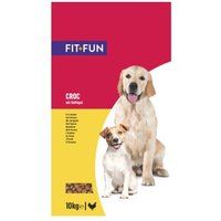 FIT+FUN Droogvoer Hond Adult Croc met Gevogelte 10kg