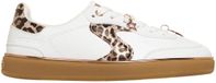 Skechers Hotshot Leopard Fame Dames Sneakers Luipaardprint/Koper/Wit