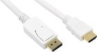 LogiLink CV0055 - HDMI naar DisplayPort Kabel - 2m