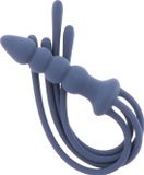 Taboom scala Silicone Whip and Plug - Blue