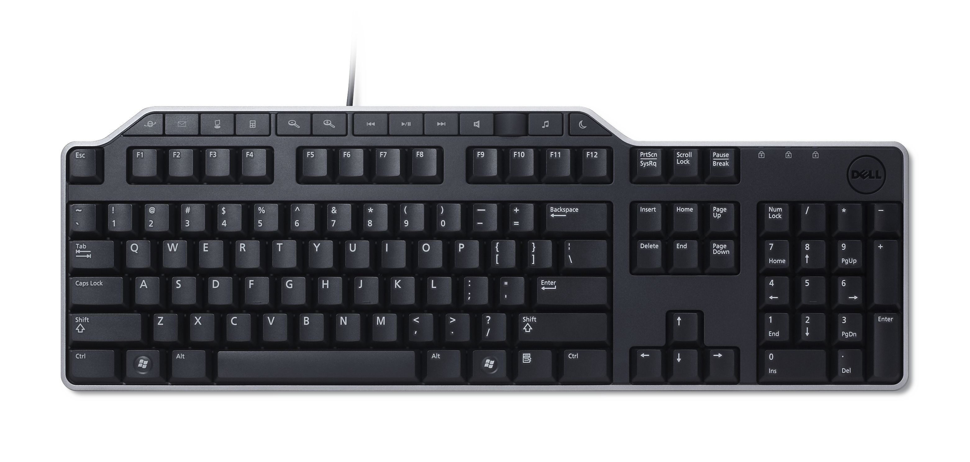 DELL KB522 USB QWERTZ Duits Toetsenbord - Zwart