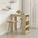 Maison Exclusive Tabouret de bar avec étagère, Chêne Sonoma, 102x50x103,5 cm, fibre de bois