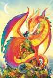Cobble Hill Puzzle Pièces XXL - Dragon Arc-En-Ciel - 100 à 149 pièces