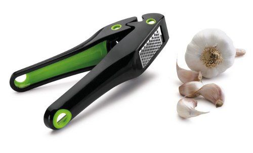 Ibili 776400 Knoflookpers - Zwart, Groen