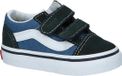 Vans Old Skool V Navy-9C Sneakers Blauw Kinderen