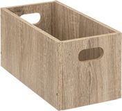 5five Opbergmand van hout - lichtbruin