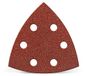 Imperial IMP3142 slijpschijf korund 6 gaten met fluweel P120, 94 mm, 6 stuks