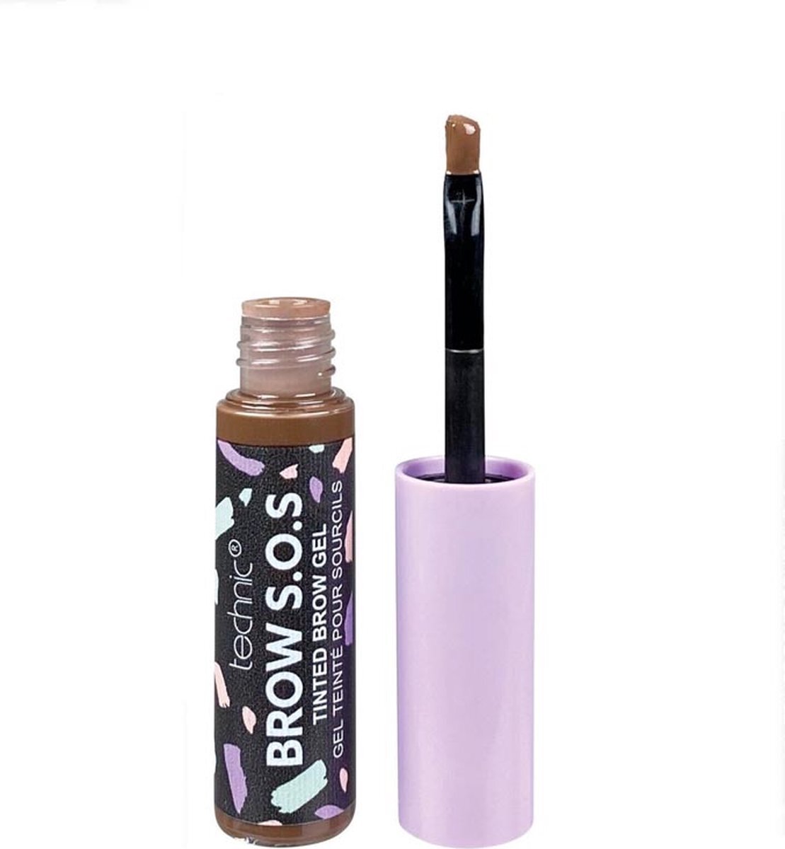 Technic Brow S.O.S. Tinted Brow Gel - Caramel Brown