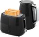 HOMCOM Waterkoker en broodrooster set