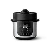 Philips 3000 Series Multicooker HD2616/70 - 6L - 1000W - Zwart/Roestvrijstaal - 13 Programma's