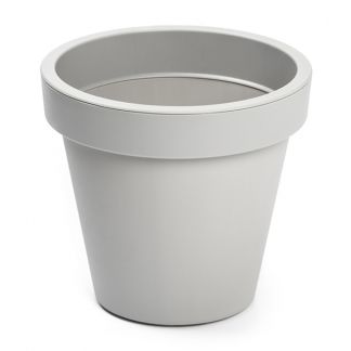 Ecken & Kanten Bloempot - Ø 20 centimeter (Grijs)