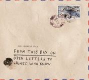 Open From This Day On Open Letters To Ones Who Know CD