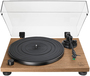 Audio Technica Audio-Technica AT-LPW40WN Turntable - Black/Wood - Belt Drive - Manual