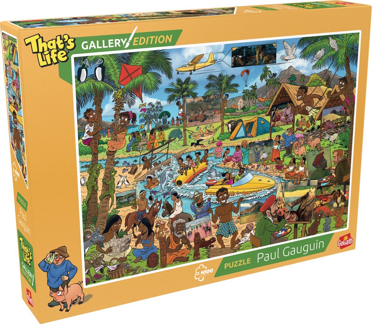 Goliath That's Life Gallery Edition - Paul Gaugin Puzzel (1000 stukjes)