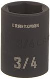 Craftsman CMMT15854 Socket, Zwart Oxide, 3/4"