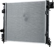 HELLA Motorkoeling Radiator, 540 x 468 mm, Geeignet unter anderem für den NISSAN QASHQAI