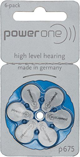 Power One p675 - Huishoudelijke batterijen - 6 stuks - 650 mAh