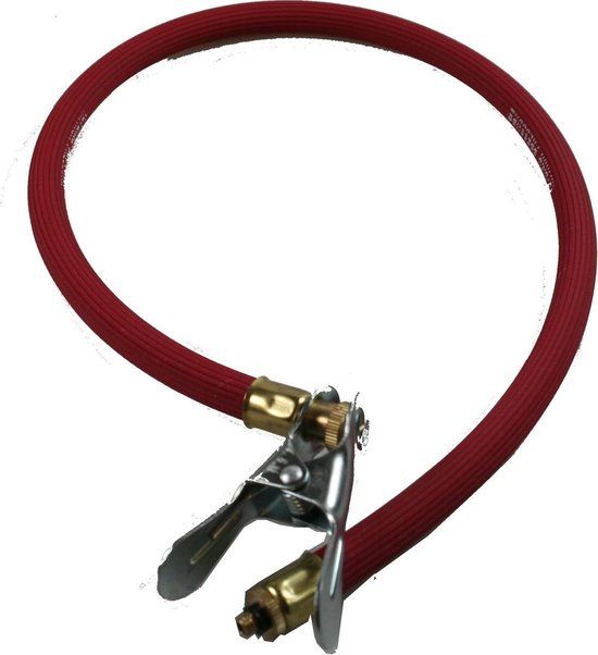 Benson Fietspompslang - 60 cm - Rood - Handmatig - Hollands/Dunlop
