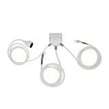 Xavax 00111999 Kabel splitter/combiner Grijs