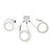 Xavax 00111999 Kabel splitter/combiner Grijs
