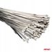 AMiO Serre-câbles en acier inoxydable 4.6x350mm - 100 pièces