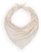 Becksondergaard Croflora Triangle Scarf Sjaals Dames - Ecru - Maat ONESIZE