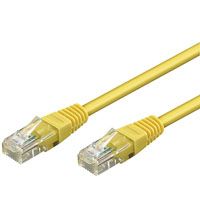 Wentronic CAT 6-300 UTP Yellow 3m