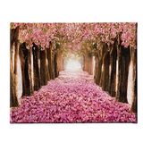 Homemania Afbeelding boom natuur en landschappen voor woonkamer, slaapkamer, meerkleurig, 45 x 3 x 70 cm, polyester, hout
