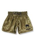 Venum Kickboks Broekjes Classic Muay Thai Shorts Khaki - L