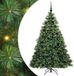 vidaXL Sapin de Noël artificiel avec 300 LED, Standard, Vert, 180 cm, PE et PVC