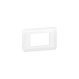 Legrand 078803L mozaïek afdekplaat voor 3 modules, wit