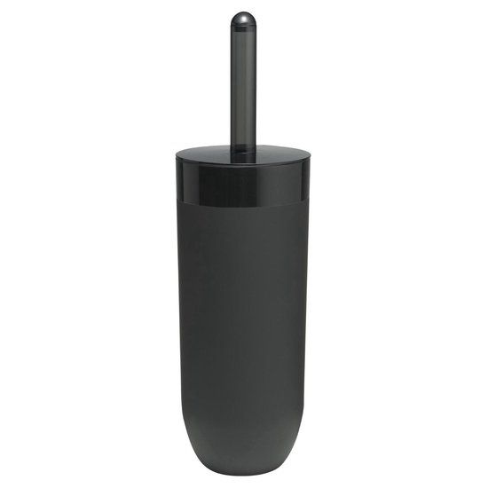 Sealskin Bloom Toiletborstel met houder - Zwart - Vrijstaand