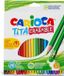 Carioca Tita Kleurpotloden met Gum, 24 stuks
