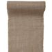 Tafeldeko.de 5 meter jute tafelloper in beige, 25 cm