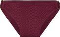Hunkemöller Aruba Dierenprint Bikinibroekje met Hoge Taille - Paars - Maat L