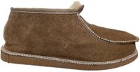 Van Buren Sinds 1861 Van Buren Klassieke Lamsvacht Heren Pantoffel Camel - Maat: 37