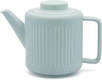 Bredemeijer Theepot keramiek Skagen - 1,2 liter - Lichtblauw - Met theezeef