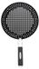 DANGRILL 88191 Braadplaat Zwart Metaal Rond 30,5 cm