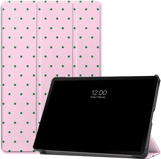 imoshion Tablet Hoes - Geschikt voor Samsung Galaxy Tab S10 FE / Galaxy Tab S9 11.0 inch FE / Galaxy Tab S9 11.0 inch / Galaxy Tab S10 Lite - Design Trifold Bookcase