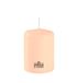 Kaars diameter 7 cm hoogte 10 cm - poeder