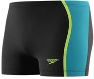 Speedo Solid Splice Aquashort Heren - Zwart/Groen - XL