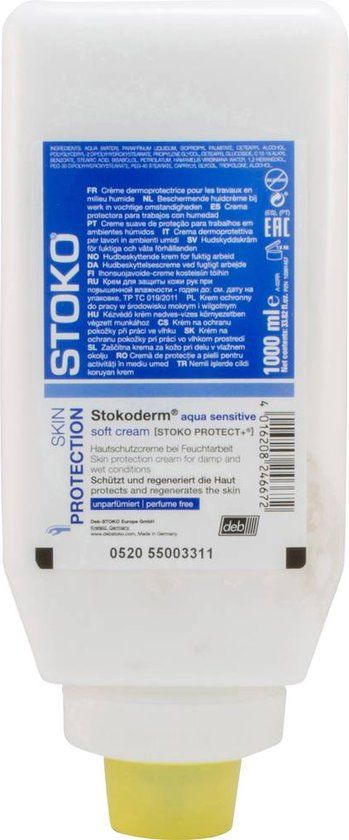 SC Johnson Professional Stokoderm® aqua sensitive Huidcrème beschermend 1000 ml