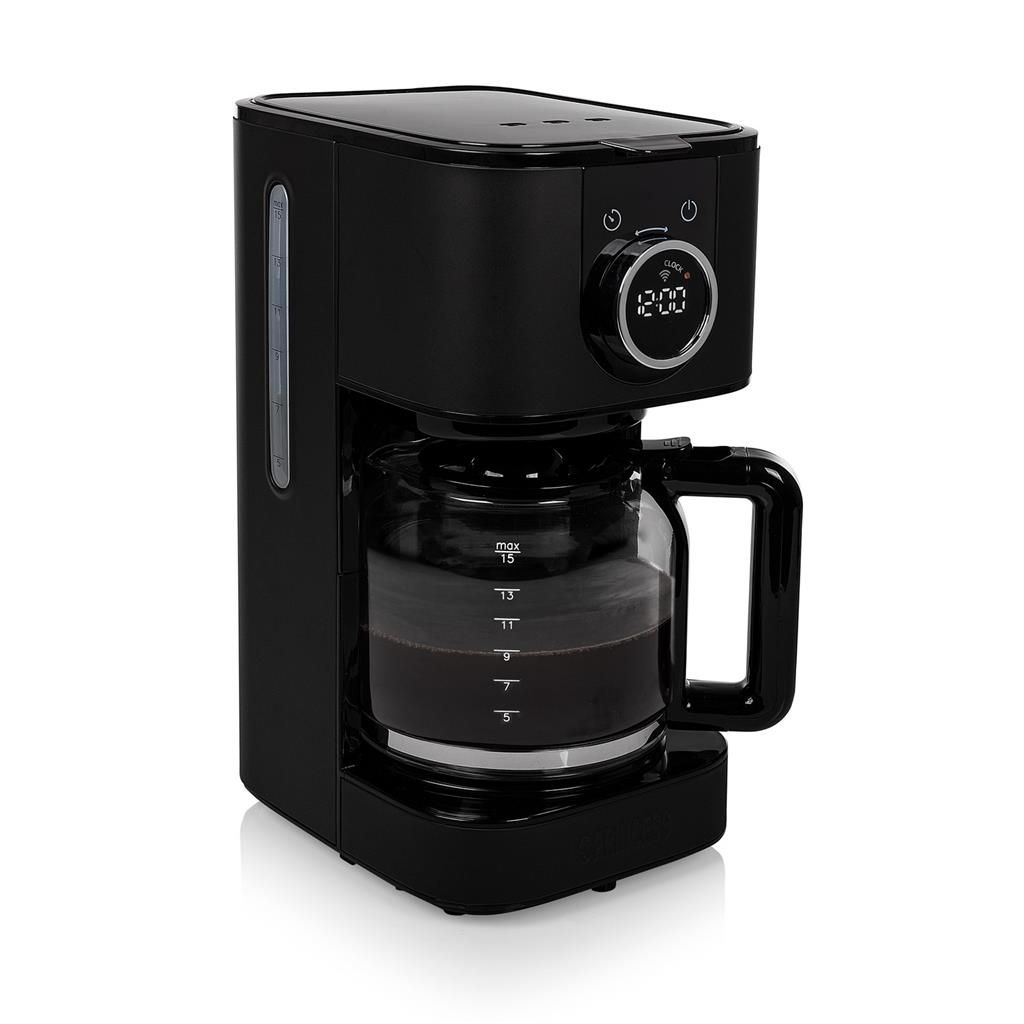 Princess 246060 - Filter Coffee Maker - 1.5L - Black/Silver