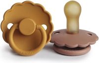 Frigg Fopspeen Daisy Honey Gold/Rose Gold T2 6-18mnd (2 stuks)