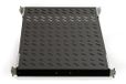 LINK Ripiano Veiligheid en Bescherming Universale Per Armedio Rack 19 Allungabile 720 mm met 4 agganci Nero